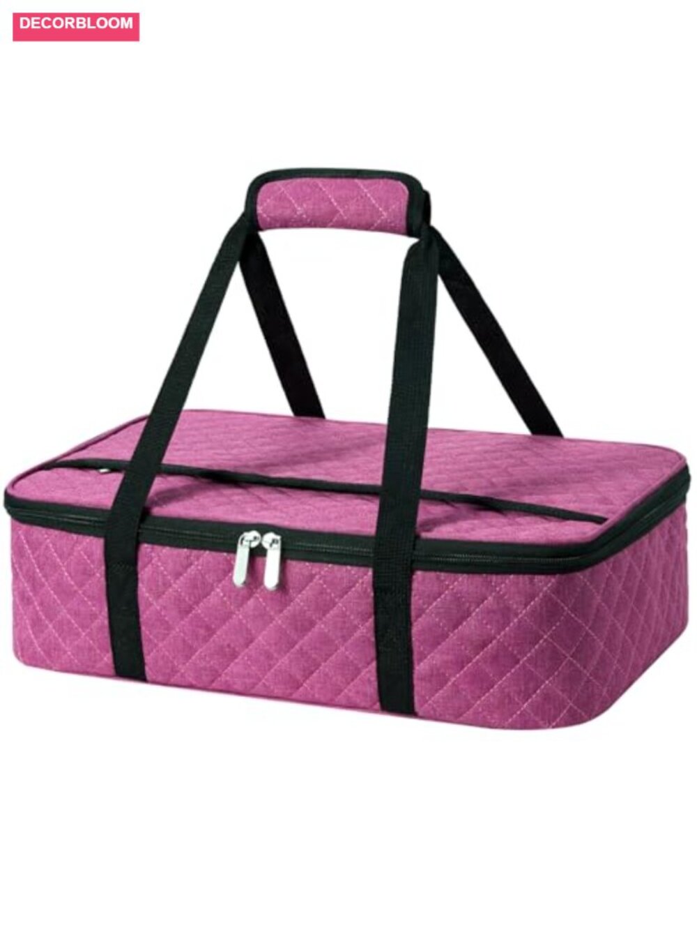 Insulated Casserole Carrier 9x13 Dish Double Decker Food Tote